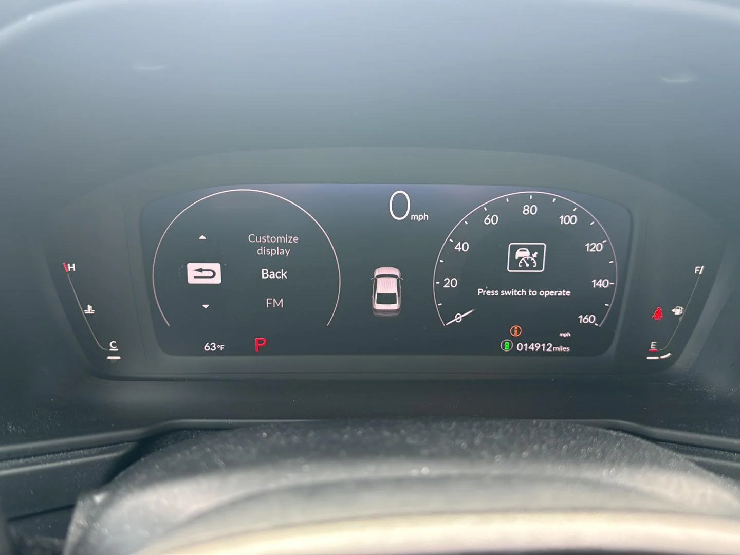 Used 2024 Meteorite Gray Metallic Honda EX image 9