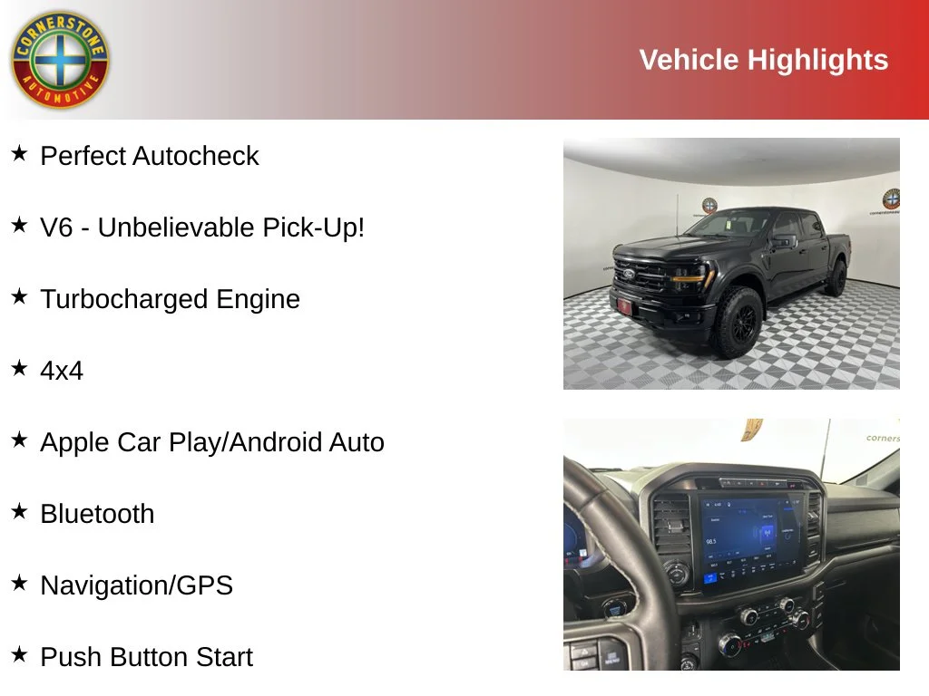 Used 2024 Ford F-150 XLT with VIN 1FTFW3L88RKE77028 for sale in Elk River, Minnesota