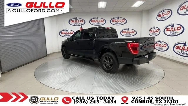 Certified Used 2022 Black Metallic Ford XLT image 6