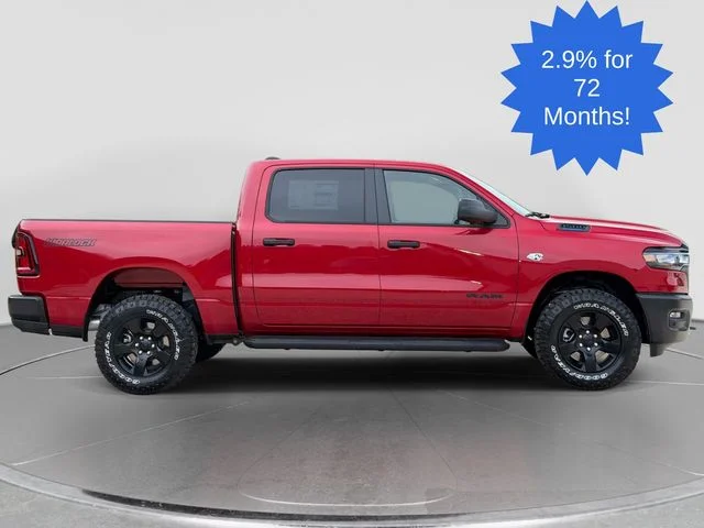 New 2026 Molten Red Pearl-Coat Exterior Paint RAM Warlock image 2