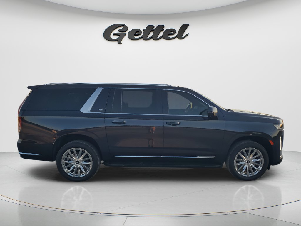 Used 2023 GALACTIC GRAY METALLIC Cadillac 4WD Premium Luxury image 4