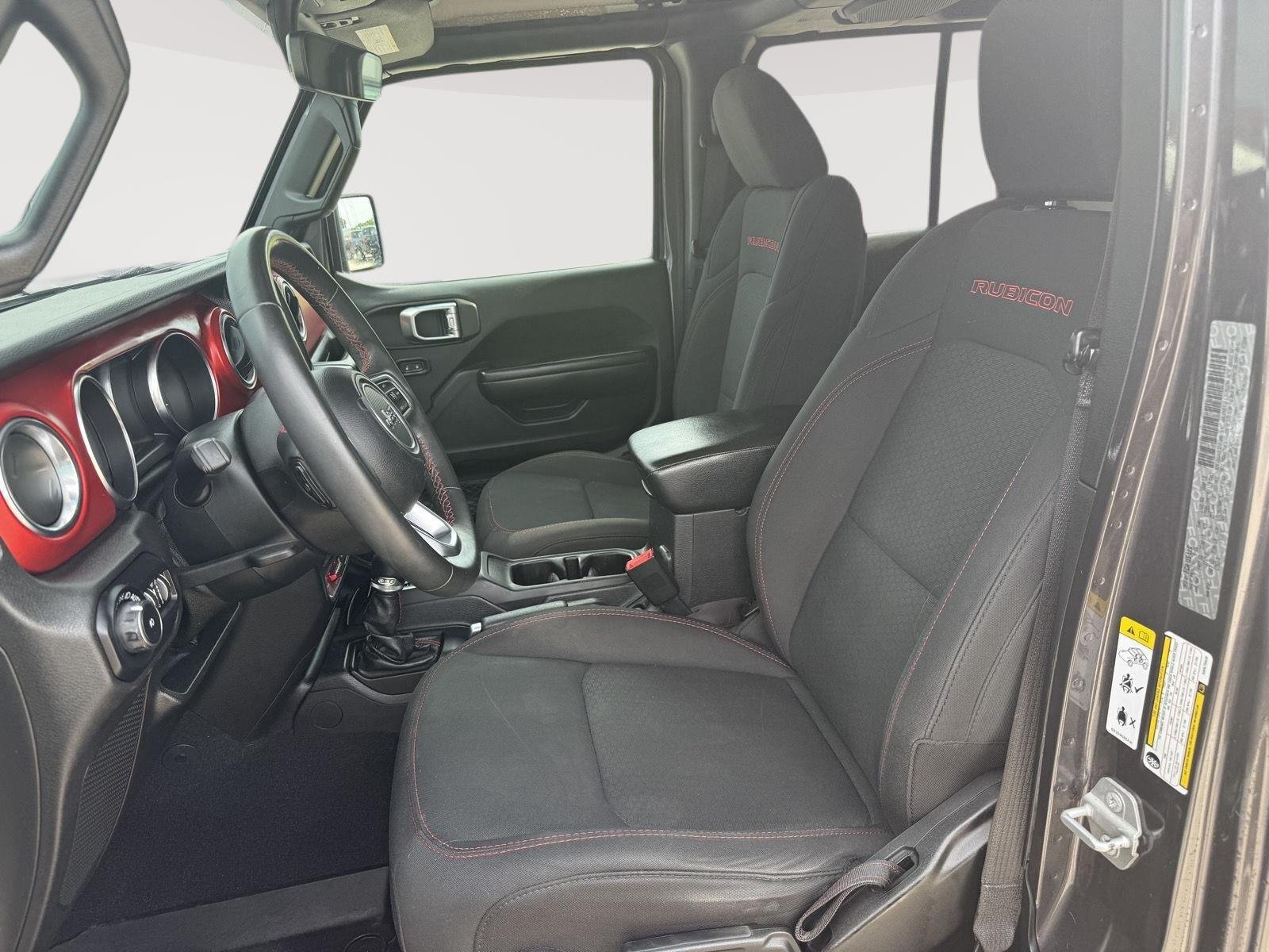Used 2019 Granite Crystal Metallic Clearcoat Jeep Rubicon image 9