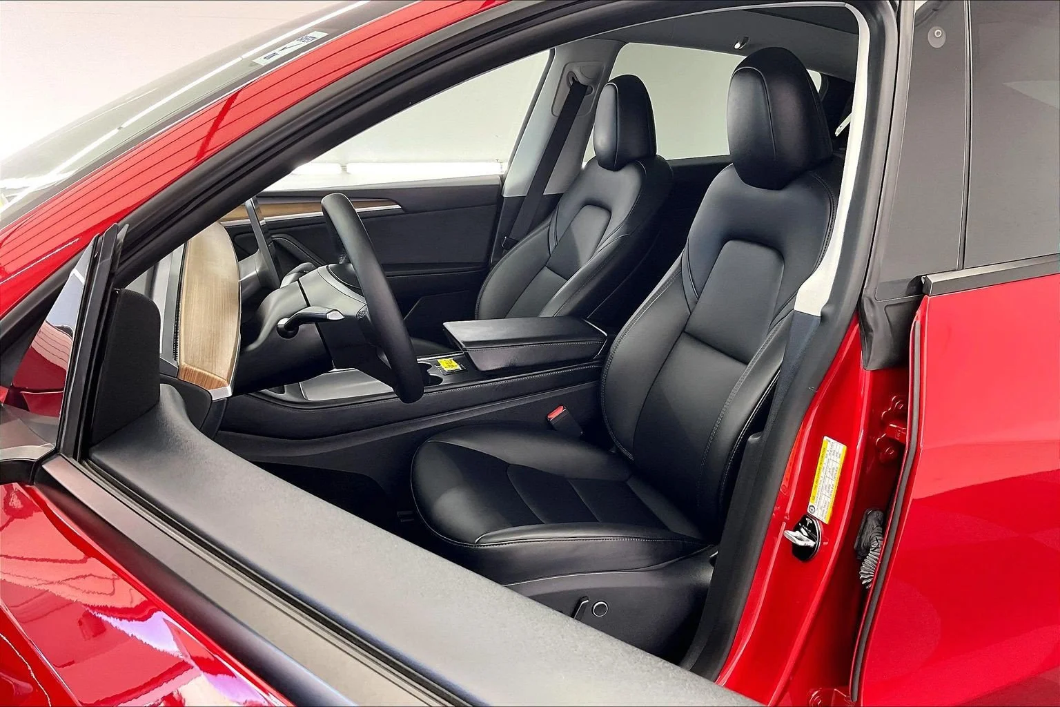 Used 2023 Red Multi-Coat Tesla Long Range image 15