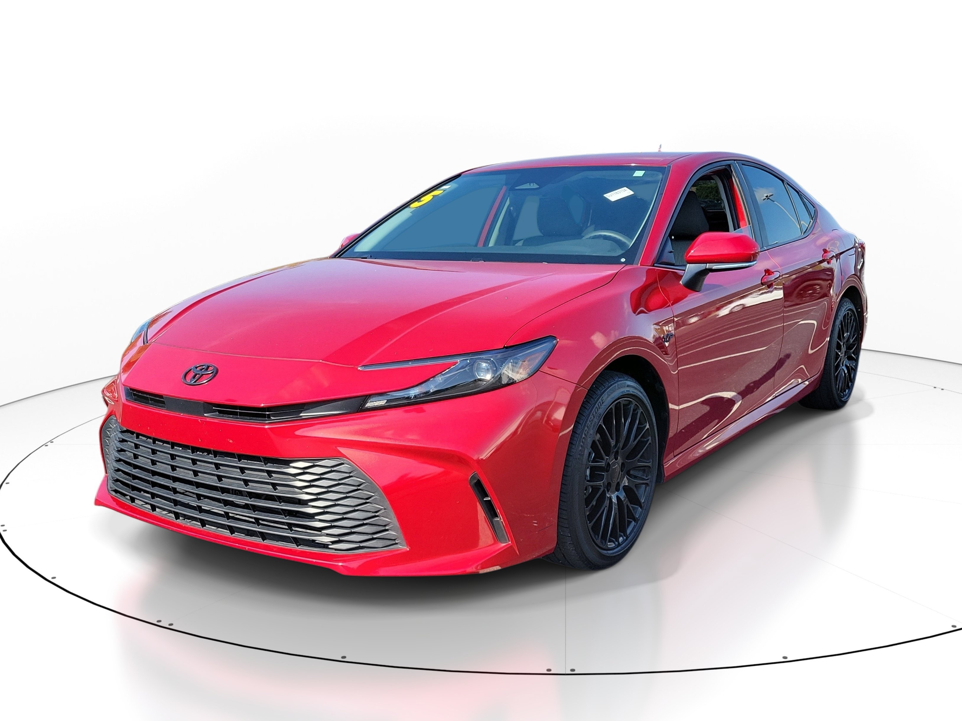 Used 2025 Red Toyota LE image 2