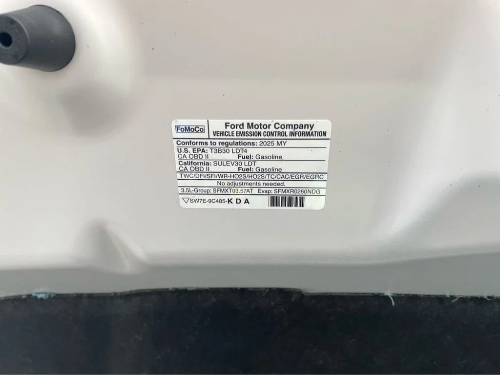 New 2025 Space White Metallic Ford Platinum® image 44