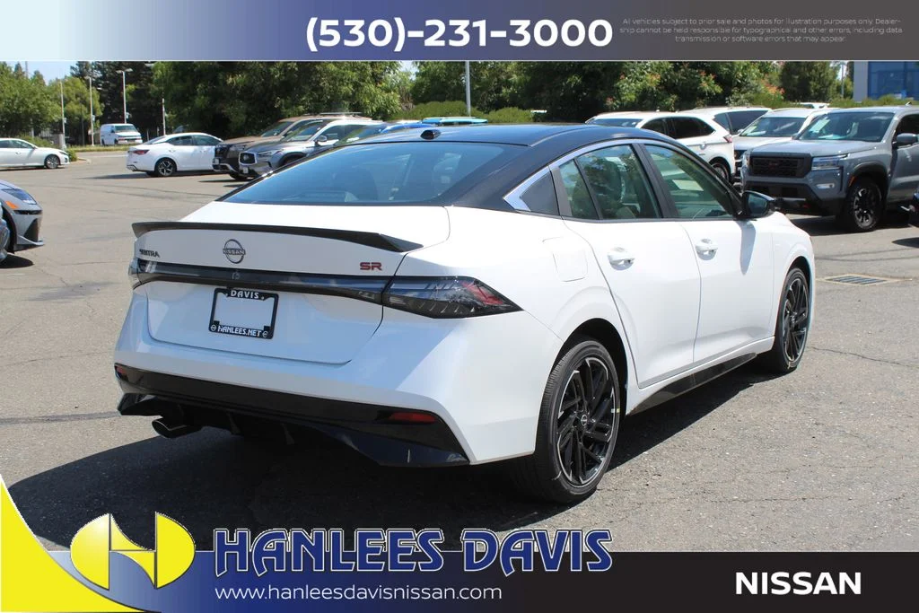 New 2026 Aspen White TriCoat / Super Black Two-tone Nissan SR image 7