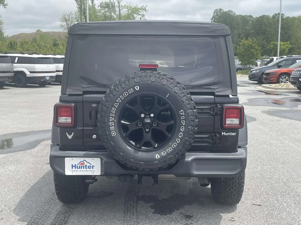 Used 2021 Black Clearcoat Jeep Willys Sport image 26