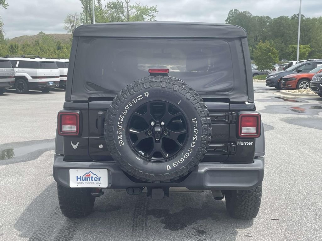 Used 2021 Black Clearcoat Jeep Willys Sport image 26