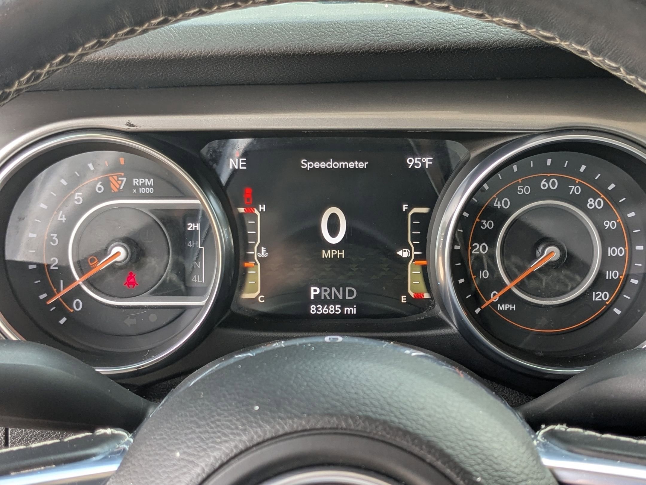 Used 2020 Bright White Clearcoat Jeep Overland image 14