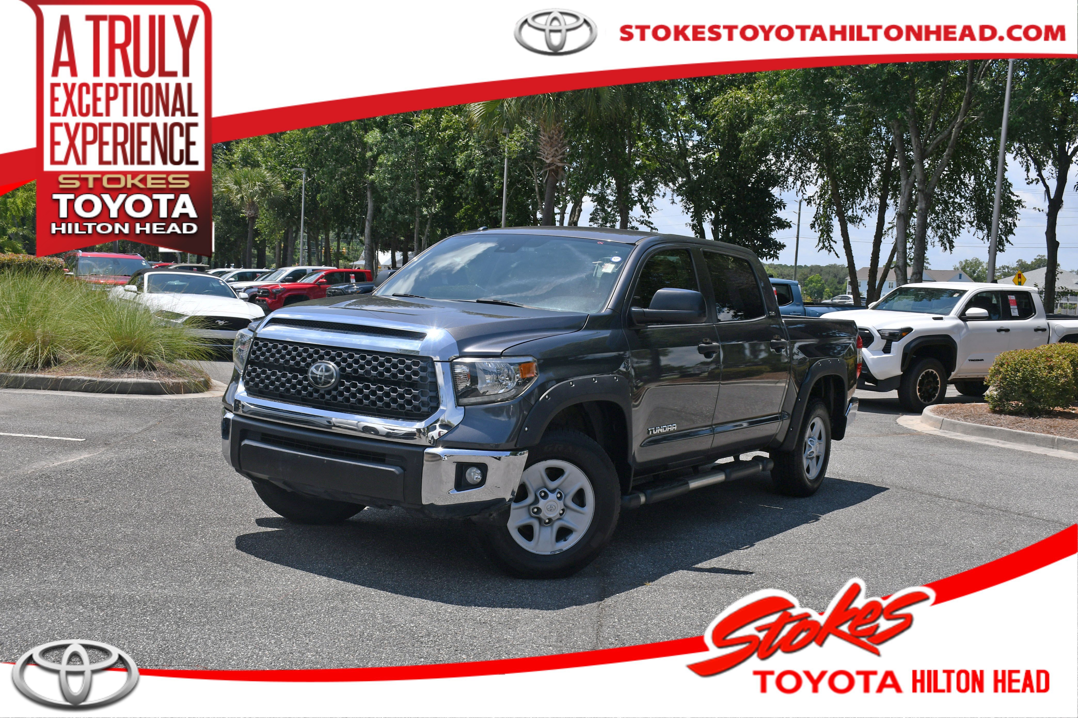 Used 2019 Gray Toyota SR5 image 1