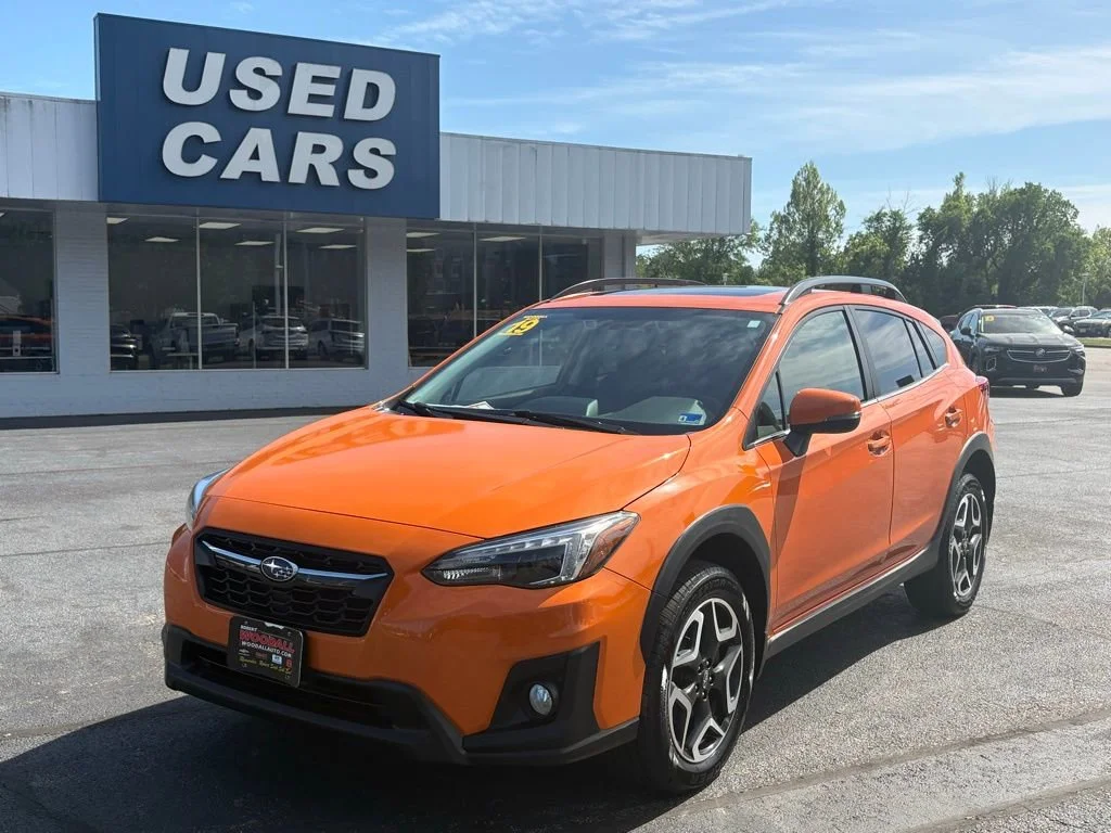 Used 2019 Orange Subaru Limited image 1