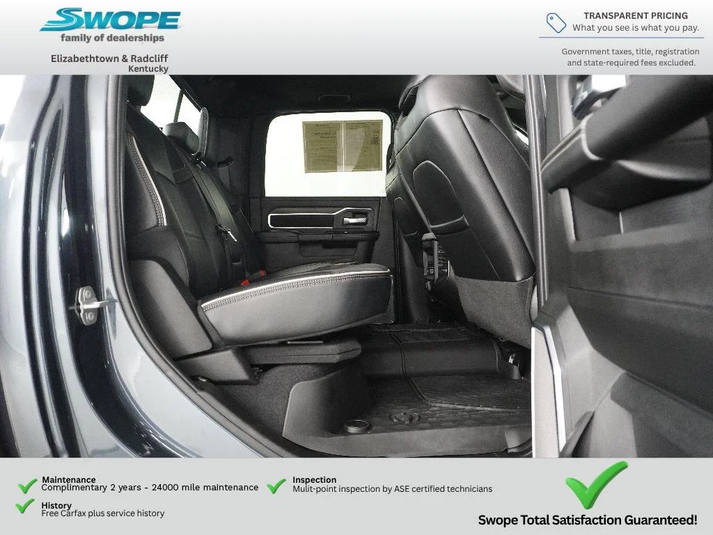 Used 2025 Forged Blue Metallic Ram Laramie image 9