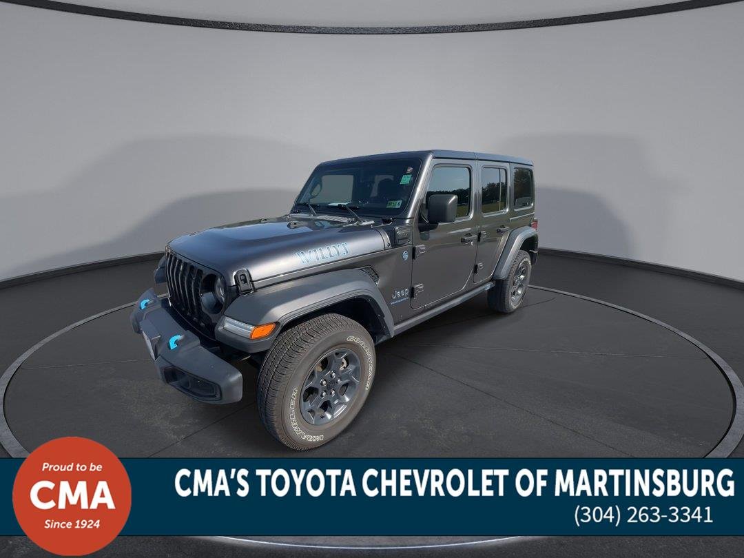 Used 2023 Granite Crystal Metallic Clearcoat Jeep Willys image 4