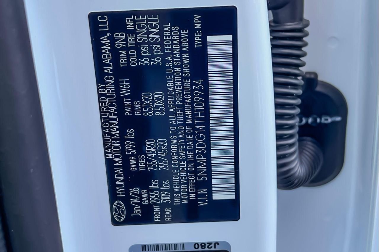 New 2026 White Hyundai Limited image 38