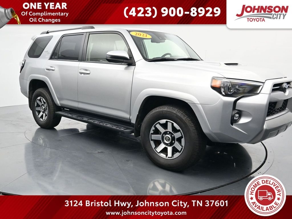 Used 2021 Silver Toyota TRD Off-Road image 1