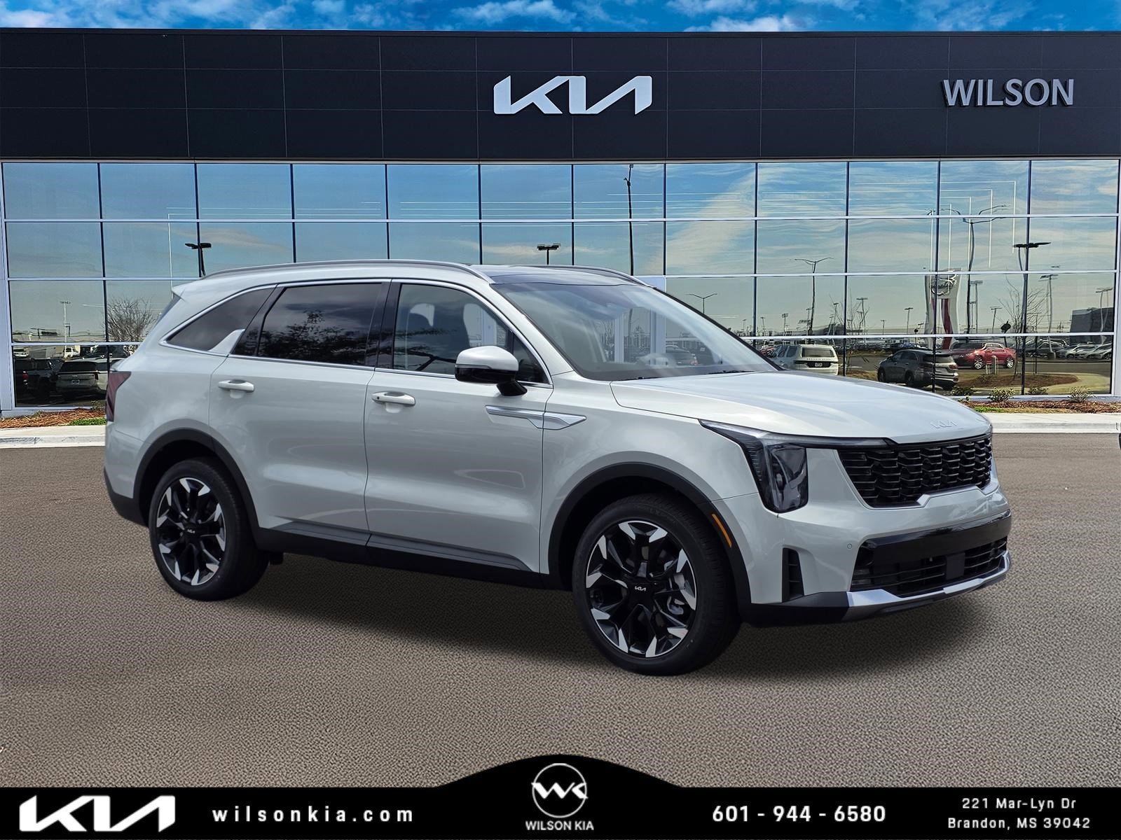 New 2026 Ivory Silver Kia EX image 1