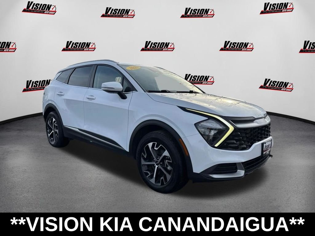 Used 2023 White Kia EX image 3