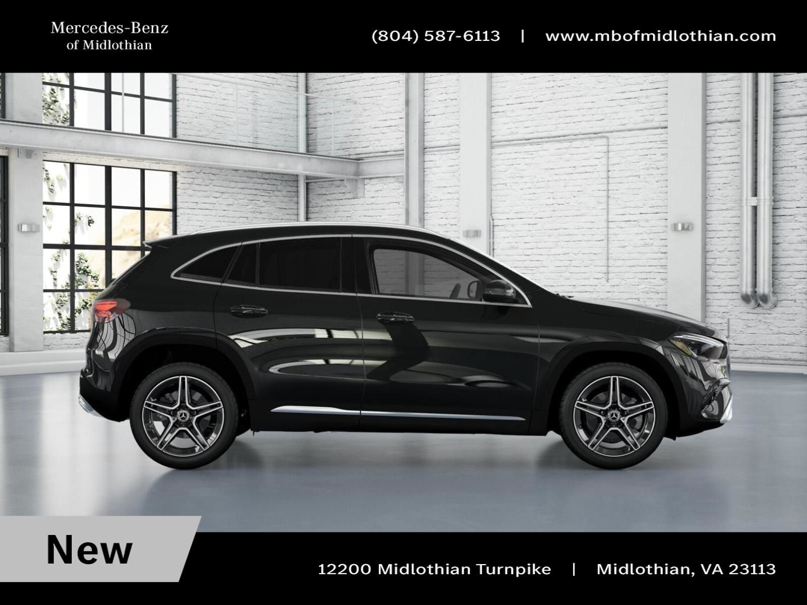 New 2026 Night Black Mercedes-Benz GLA 250 image 2