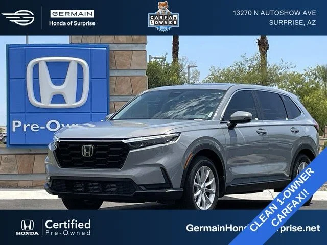 Certified Used 2024 Urban Gray Pearl Honda EX image 1