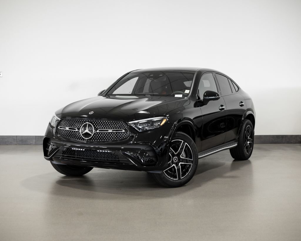 New 2026 Obsidian Black Metallic Mercedes-Benz GLC 300 Coupe image 1