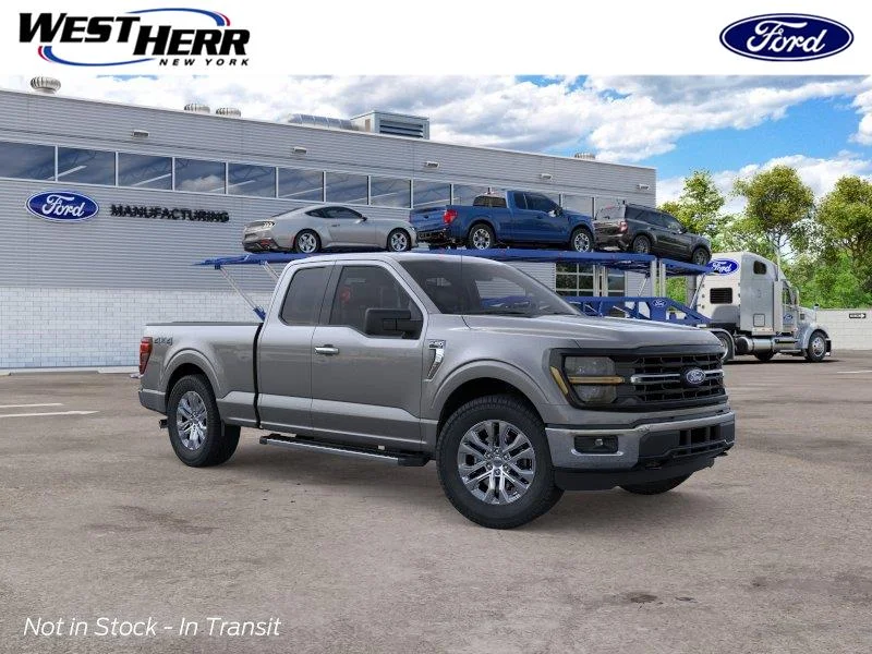 New 2026 Carbonized Gray Metallic Ford XLT image 1
