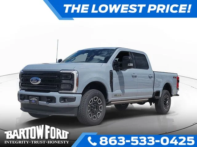 New 2026 Gray Metallic Ford Platinum image 1
