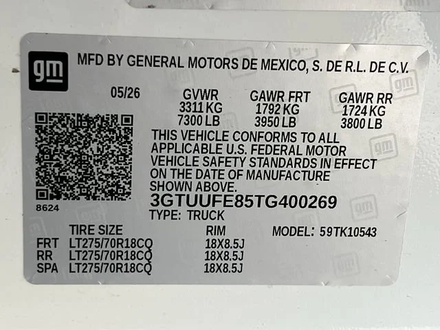 2026 GMC Sierra 1500 AT4X - Photo 20
