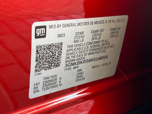 Used 2024 Radiant Red Tintcoat Chevrolet RS image 28