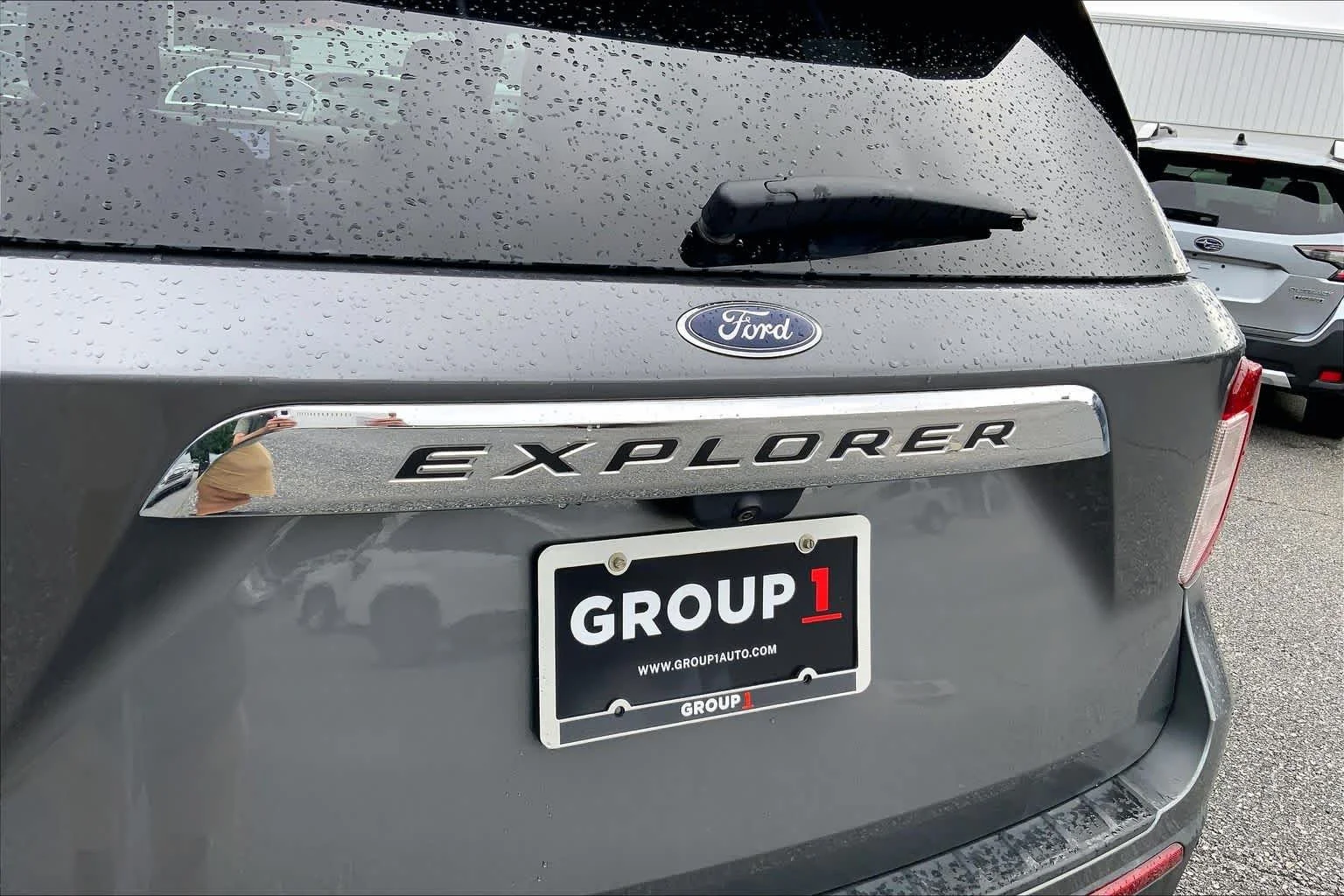 Used 2023 Carbonized Gray Metallic Ford XLT image 10