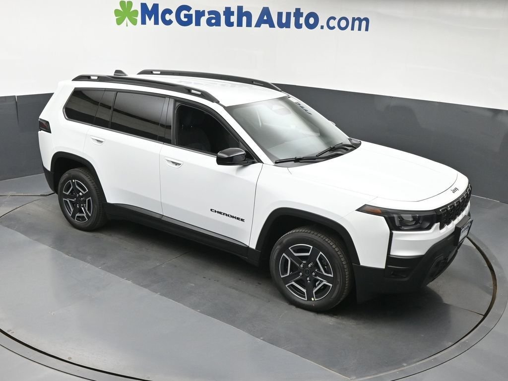 New 2026 Bright White Clearcoat Jeep Laredo image 3