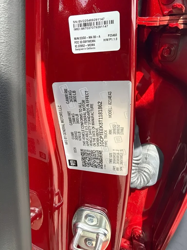 Used 2026 Radiant Red Tintcoat Chevrolet Trail Boss image 33