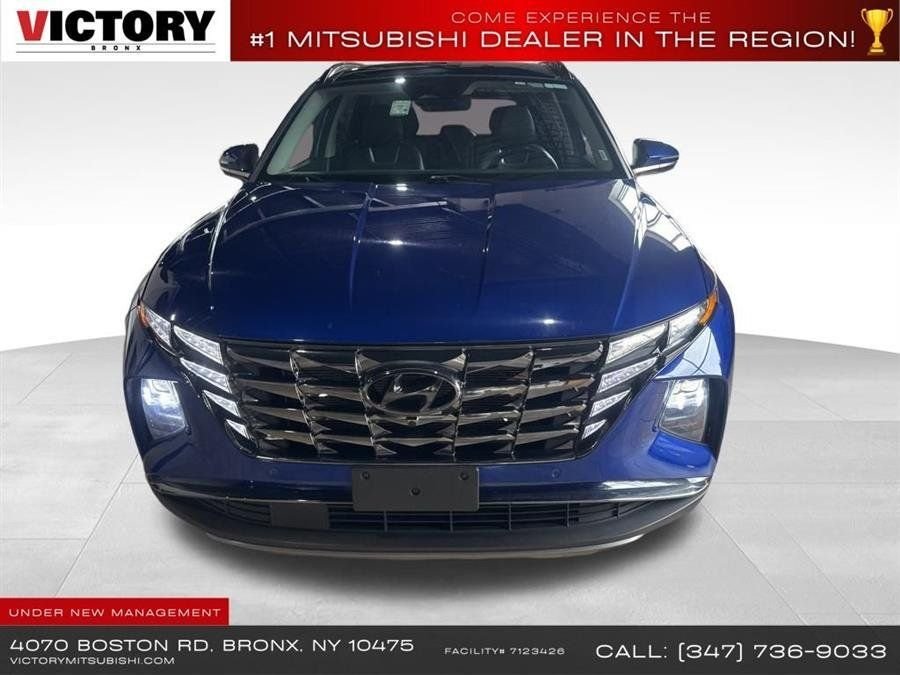 Used 2023 Blue Hyundai Limited image 2