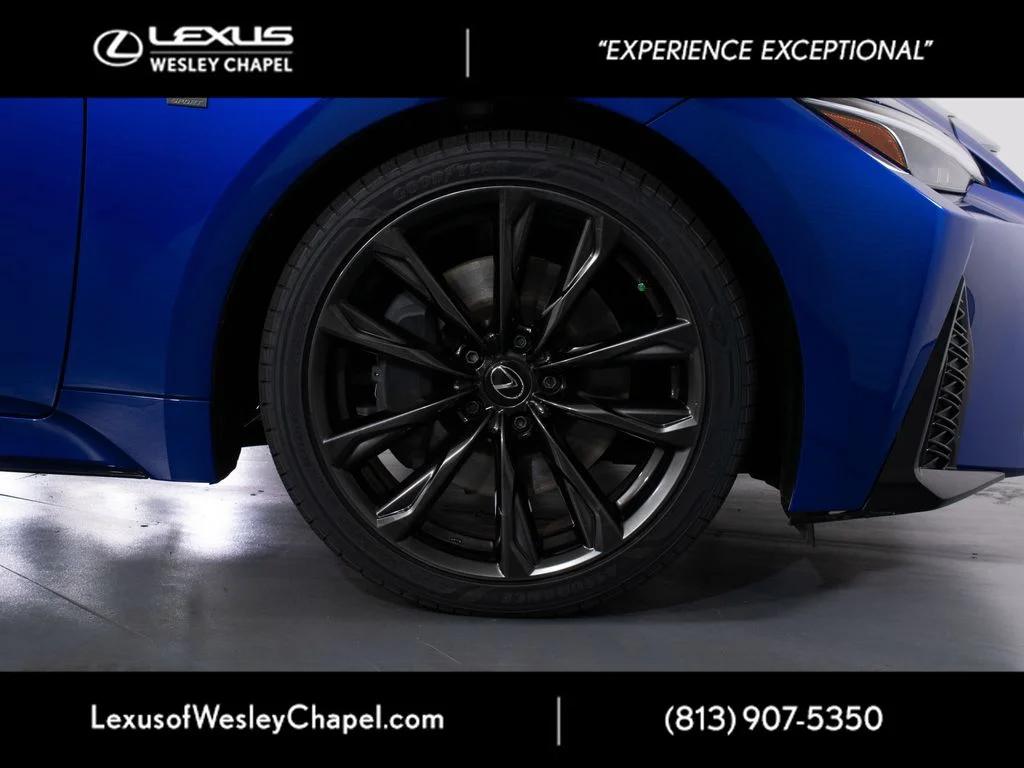 Used 2025 Blue Lexus 350 F SPORT Design image 3