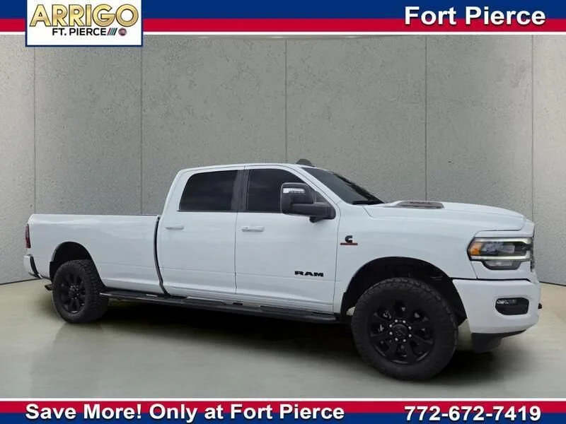 Used 2024 Bright White Clearcoat Ram Laramie image 31