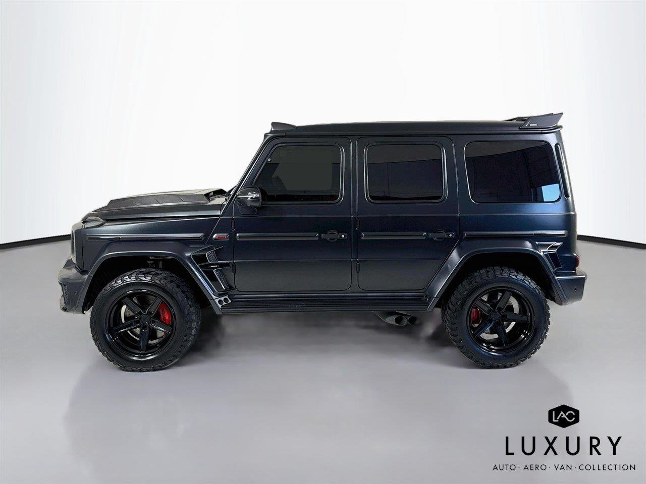 Used 2020 designo Night Black Magno Mercedes-Benz AMG® G 63 | Brabus Widebody | Factory Matte Black image 8