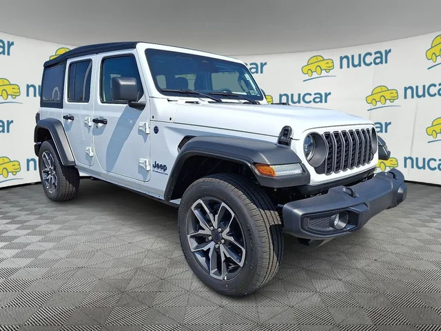 New 2025 Jeep Wrangler Sport S 4xe White