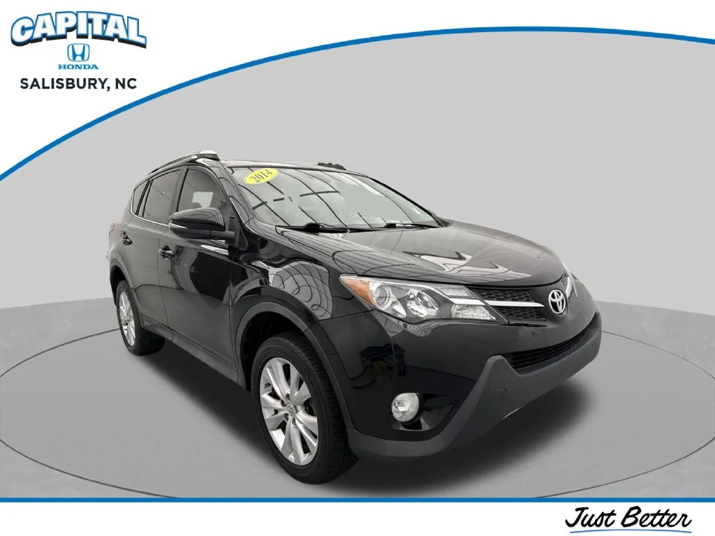 Black 2014 Toyota RAV4 Limited SUV Raleigh NC