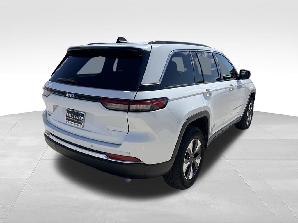 Used 2024 Bright White Clearcoat Jeep 4xe image 7