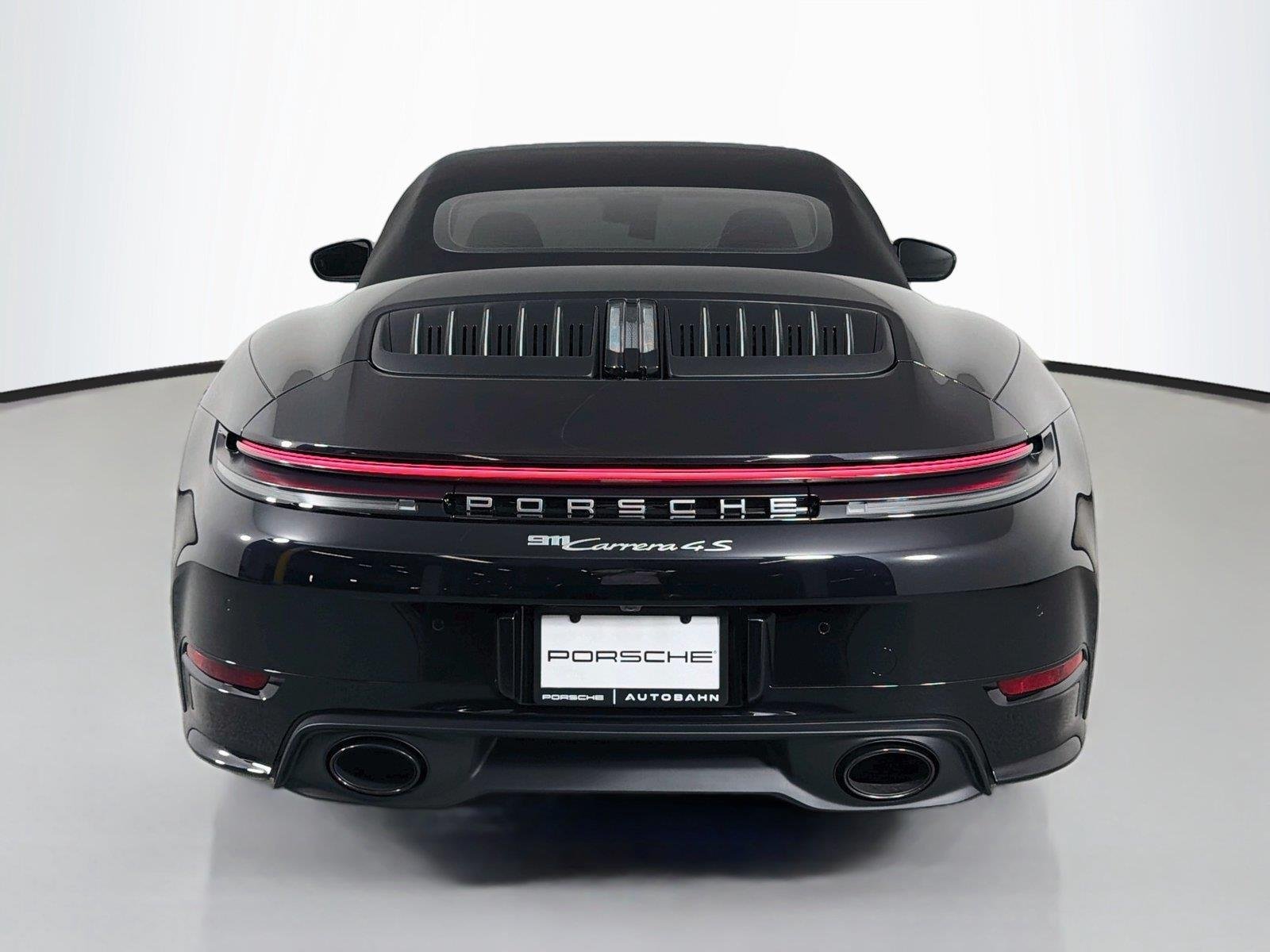 New 2026 Jet Black Metallic Porsche Carrera 4S Cabriolet image 6