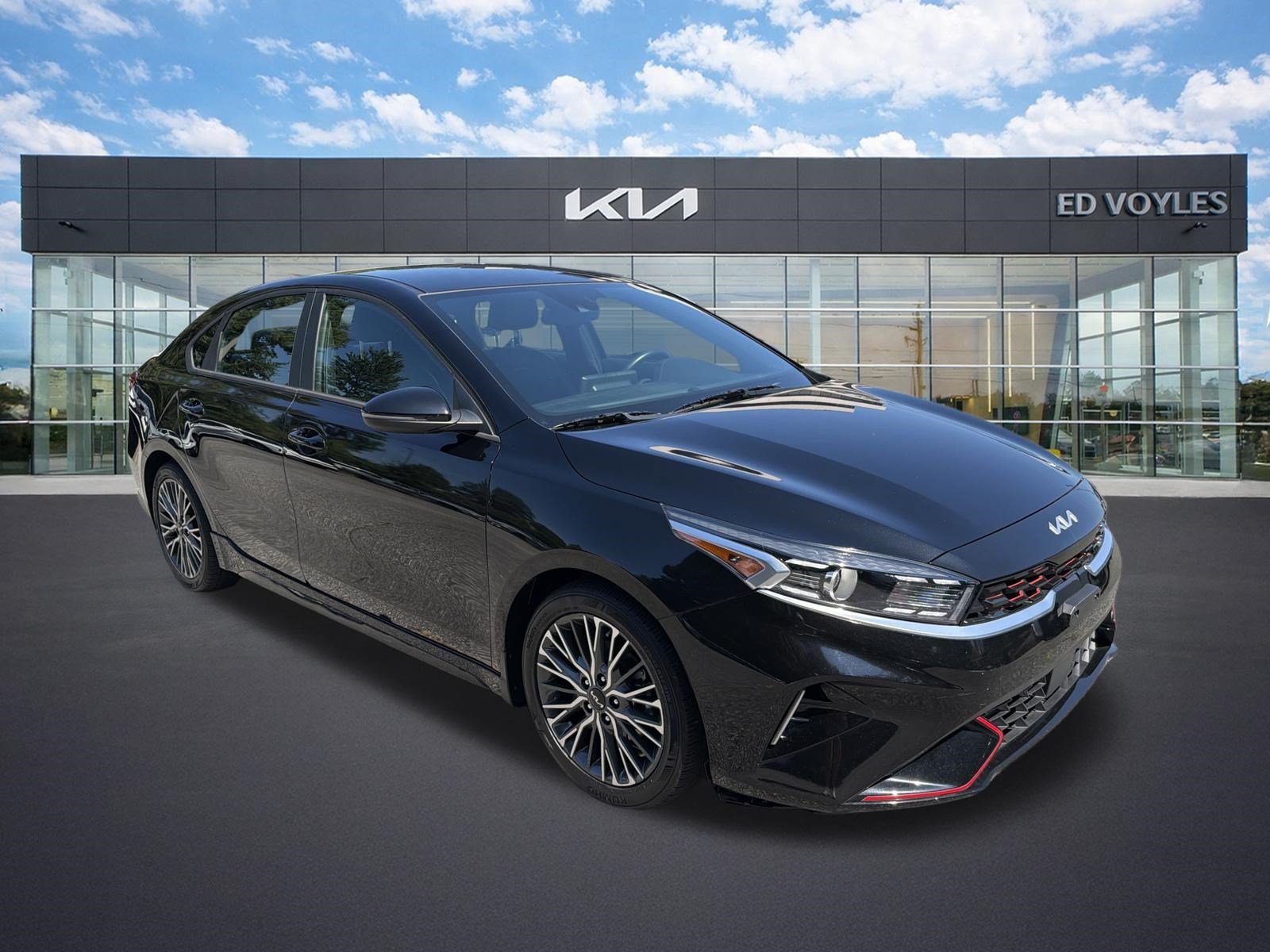 Used 2024 Aurora Black Kia GT-Line image 1