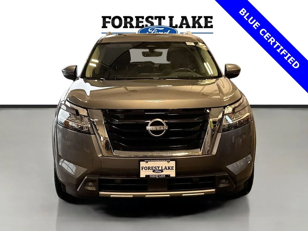 Certified 2023 Nissan Pathfinder Platinum with VIN 5N1DR3DK9PC216227 for sale in Forest Lake, Minnesota