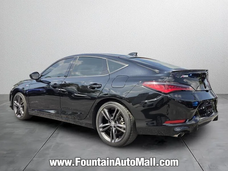 Used 2024 Majestic Black Pearl Acura CVT W/A-SPEC PACKAGE image 3