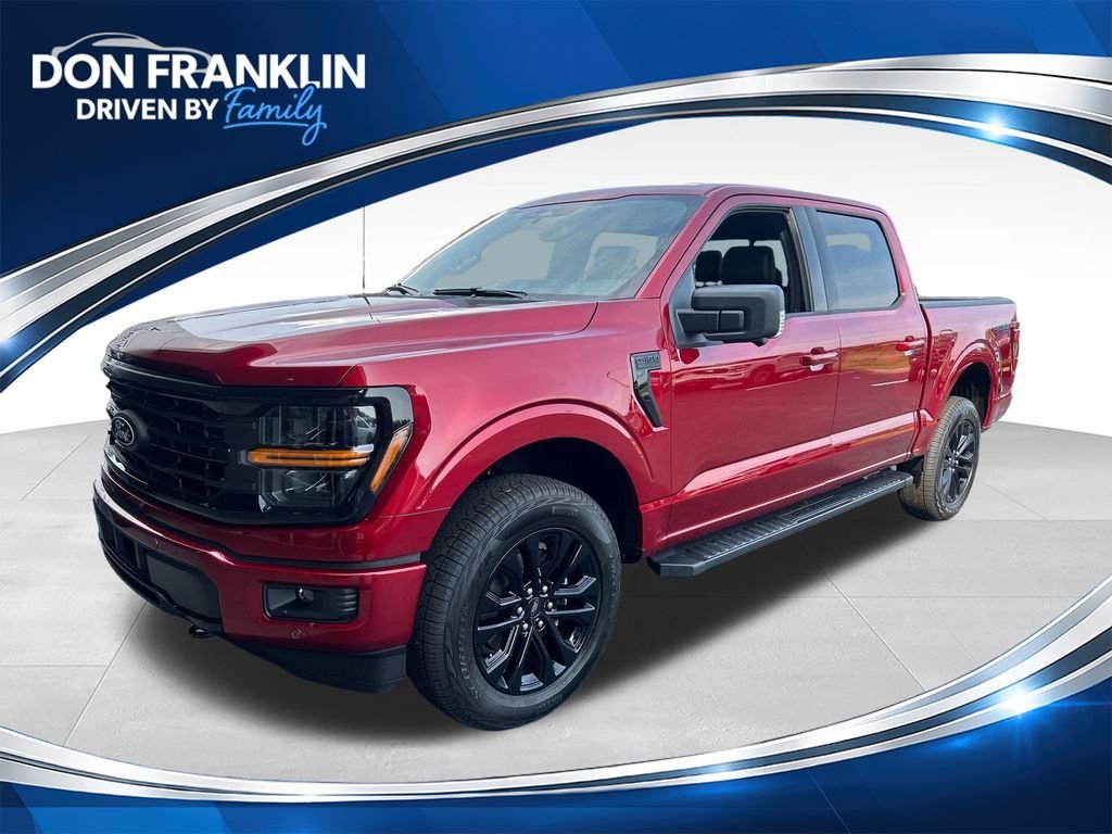 New 2026 Ruby Red Metallic Tinted Clearcoat Ford XLT image 1