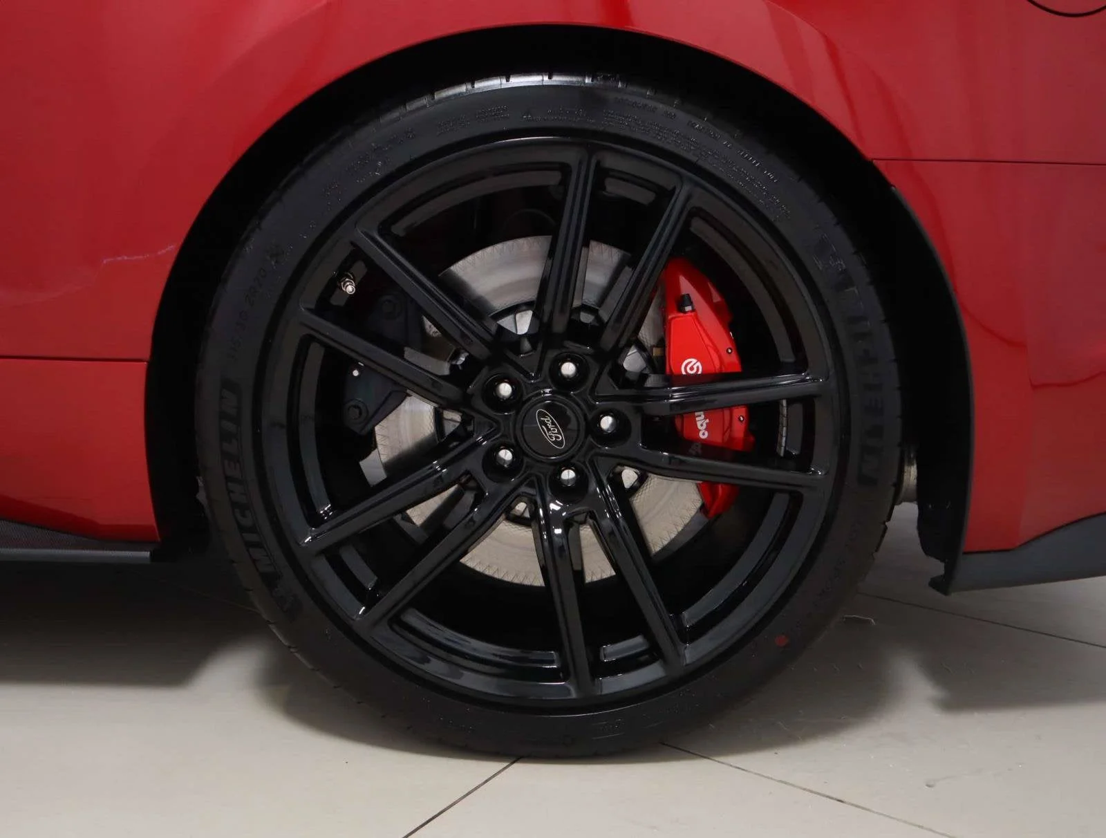 Used 2020 Rapid Red Metallic Tinted Clearcoat Ford Shelby GT500 image 10
