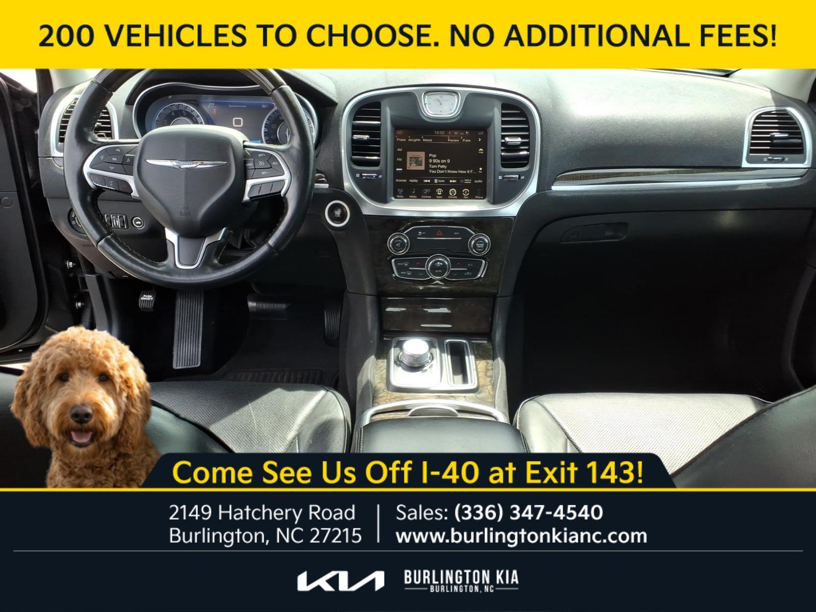 Used 2015 Gloss Black Chrysler 300C image 6