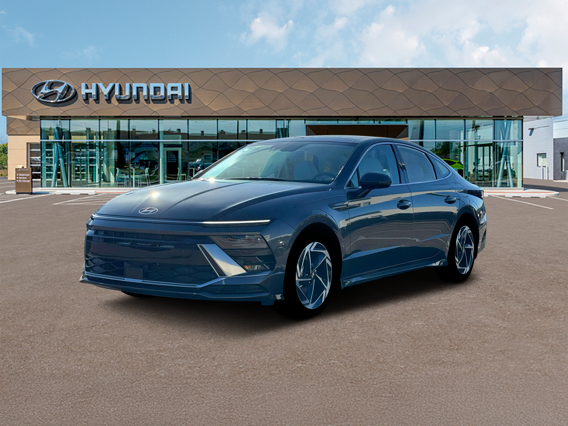 New 2025 Gray Hyundai SEL Convenience image 1