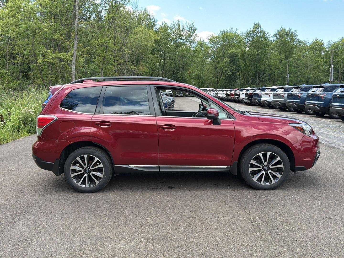 Used 2017 Venetian Red Pearl Subaru Touring image 7