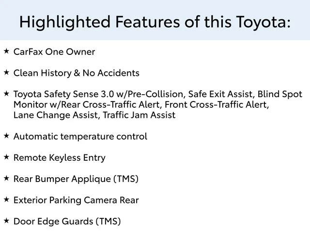 Used 2023 Blue Toyota LE image 2