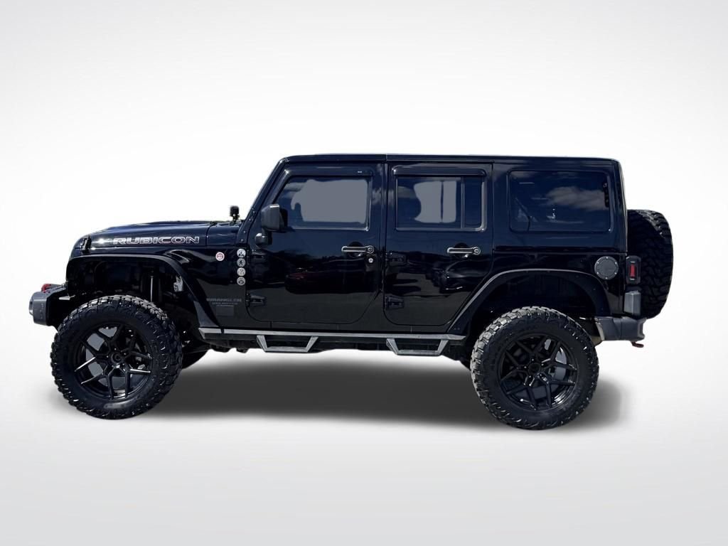 Used 2017 Black Jeep Unlimited Rubicon image 3