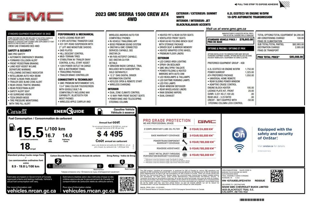 1GTUUEEL5PZ316781